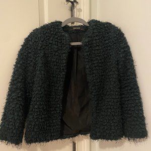 Fun Dark Green Zara Jacket- XS